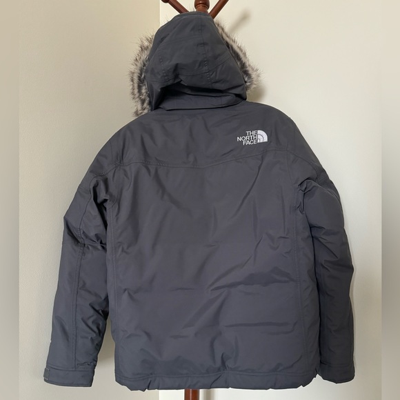 The North Face Men’s Down-filled Parka - Size M - Charcoal Gray - Picture 2 of 9